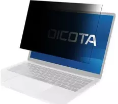 DICOTA privatumo filtras 2 krypčių, 35,6 cm (14"), monitoriui/nešiojamam kompiuteriui, privatumo filtras be rėmelio, blizgus / matinis, nuo mėlynos šviesos, nuo pirštų atspaudų, privatumo, 30 g