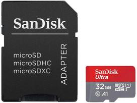 Sandisk memory card microSDHC 32GB Ultra 120MB/s + adapter | SDSQUA4-032G-GN6IA