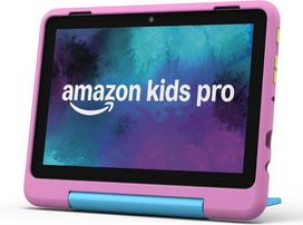 Amazon Fire HD 8 32GB Kids Pro (2024), pink/jungle cat | B0CVDLJDWW