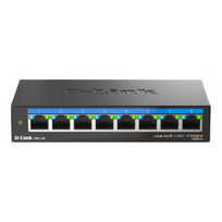 D-Link | DMS-108/E | 8-Port 2.5G Multi-Gigabit Desktop Switch | Desktop | Unmanaged
