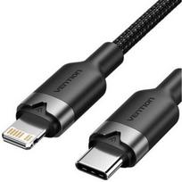 CABLE USB-C TO LIGHTNING/2M BLACK LALBH VENTION