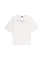 Tommy Jeans Marškinėliai dangaus žydra / geltona / rožių spalva / balta