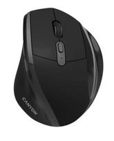 CANYON mouse OnClick 17 Ergonomic 6 buttons 1600DPI Wireless Black | CNE-CMSW17B