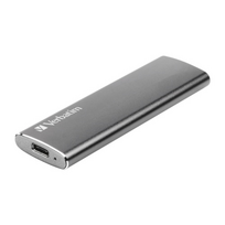 Verbatim 47444 Vx500 Išorinis SSD diskas 1TB, USB-C 3.2 Gen 2, Silver