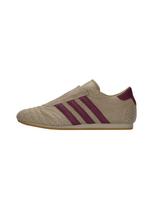 ADIDAS ORIGINALS Batai be raištelių 'Taekwondo' smėlio spalva / rausvai pilka / vyšninė spalva