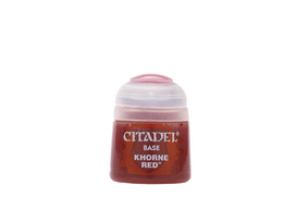 Citadel Colour Citadel Khorne Raudona baziniai akriliniai dažai, 12 ml (Base 21-04)