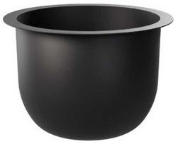 FORM PLASTIC Gėlių vazono stovas „Standy1“ su įdėklu D24cm, juodas