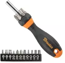 Rinkinys BITÓW Z WKRĘTAKIEM DIY-BIT10SET1 BRADAS