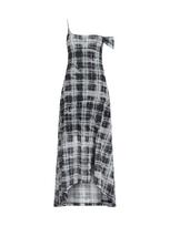 KARL LAGERFELD JEANS Suknelė juoda / balta