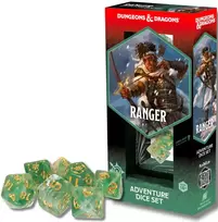 Sirius Dice Dungeons & Dragons Adventure Dice - Ranger: Baltas / Žalias