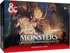Wizards of the Coast Dungeons & Dragons Reference Cards - Monsters (Mystical and Menacing)