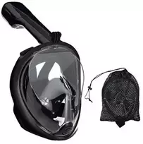 GoodBuy Snorkeling Face Mask (Diving Mask) L | XL Juodas