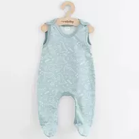 New Baby Classic II kūdikių bodžiukas dinozauras mėtų spalvos, dydis 68 (4-6 mėn.)