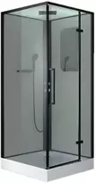Dušo kabina Verona R28 80x80 pilkas