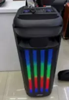 belaidė garso kolonėlė su mikrofonu ir led apšvietimu, 40 W