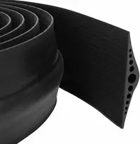 Garažo Grindų Sandariklis Juoda 155 x 28 mm 6,5 m EPDM guma