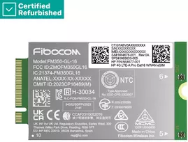 Modemas Hewlett Packard (HP) RENEW GOLD HP 4G LTE Modem m.2 WWAN Cat 16 L860-GL-16 Mobile Broadband Cellular (compatible with WWAN-ready EliteBook 630 640 645 660 830 840 860 1040 G11, x360 G11, ProBook 440 460 465 G11, ZBook Firefly Fury Power 14 16 G11 G11A) (Atnaujinta)