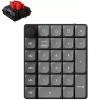 KEYCHRON K0 Max - Milk POM Raudona - Wireless Numpad Klaviatūra