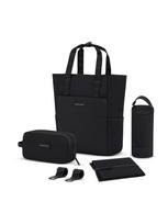 Kapten & Son Kuprinė 'Lindby Diaper' juoda / balta