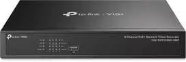 TP-Link VIGI NVR1008H-8MP tinklinis vaizdo įrašymo įrenginys (NVR) Juoda