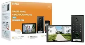 Imou VDP7 vaizdo telefonspynės sistema 5 MP 17,8 cm (7″) Juoda