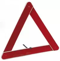 Avarinis ženklas pastatomas Bottari Warning Triangle, raudona sp., trikampis