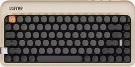 Lofree Foundation belaidė klaviatūra | US | Lofree Gateron switch | 2.4GHz, BT | Milkshake