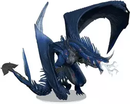 Wizkids D&D Icons of the Realms: Anthradusk, Ancient Mėlyna Dragon Figūrėlė (1 vnt.)