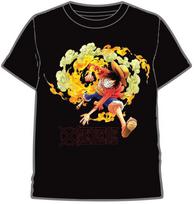 Pc Merch One Piece - Luffy Attack marškinėliai | XL Dydis