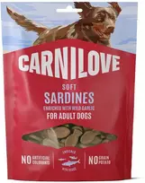Carni Love Dog SOFT užkandžiai Sardinės su laukiniu česnaku 200 g