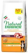 Novafoods Natural Trainer ADULT DOG SENSITIVE be gliuteno Medium/Maxi su antiena 10+2kg