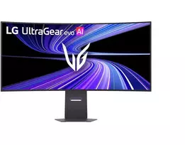 45" LG UltraGear 45GX90SB Curved Monitorius