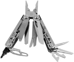 Daugiafunkcis įrankis M-TAC Multitool Type 12 14-in-1, plieno spalvos
