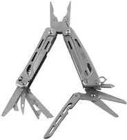 Daugiafunkcis įrankis M-TAC Multitool Type 10 11-in-1, plieno spalvos