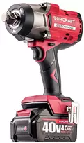 Akumuliatorinis smūginis veržliasukis WORCRAFT 3/4'' 2600Nm 40V LI-ION (pl.dėž.)
