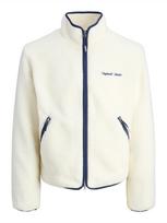 JACK & JONES Žieminė striukė 'JORNorrebro' tamsiai mėlyna / vilnos balta