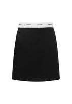 Calvin Klein Jeans Sijonas 'Ponte' juoda / balta