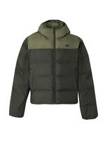 ADIDAS ORIGINALS Žieminė striukė 'HOODED REGEN' rusvai žalia / alyvuogių spalva