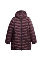 Superdry & Co Žieminis paltas 'Fuji' gervuogių spalva / balta