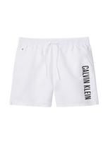 Calvin Klein Underwear Maudymosi trumpikės 'CALVIN KLEIN MEDIUM DRAWSTRING Costumi da bagno' balta