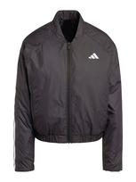ADIDAS SPORTSWEAR Sportinė striukė 'Ess' juoda / balta