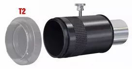 Teleskopo adapteris teleskopui Bresser, 1,25" (31,7 mm), juoda