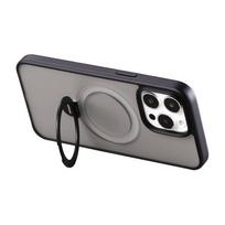 Magnetinis dėklas su stovu Joyroom JR-BP004 telefonui iPhone 15, grafito juodas