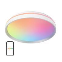 Išmanusis LED lubinis šviestuvas Lepro T1, RGB+CCT, 1800 lm, IP44, baltas