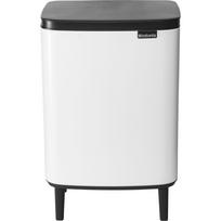 Šiukšliadėžė Brabantia Bo Hi 12 l, balta
