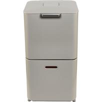 Rūšiavimo šiukšliadėžė Joseph Joseph Totem Max 60 L, Stone / pilka