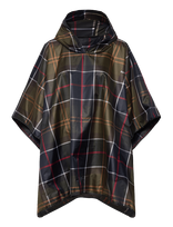 Barbour - Barbour Tartan Poncho - Lietpaltis - Žalia