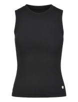 Björn Borg - Ace Pocket Ribbed Tank Top - Sportinė palaidinė be rankovių - Juoda