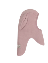 Huttelihut - Balaclava Ears Wool Fleece - Balaklava - Rožinė