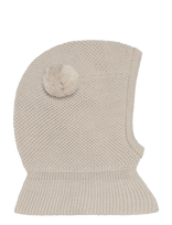 Huttelihut - Balaclava Windstop Pompoms - Balaklava - Smėlio
